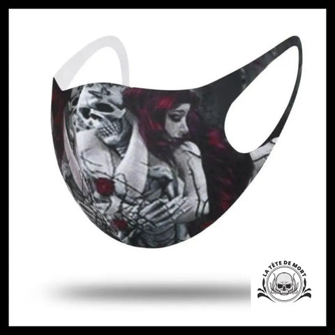 Masque Squelette Amoureux