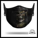 Masque Squelette Avec Son Chapeau