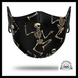 Masque Squelette Danse Macabre