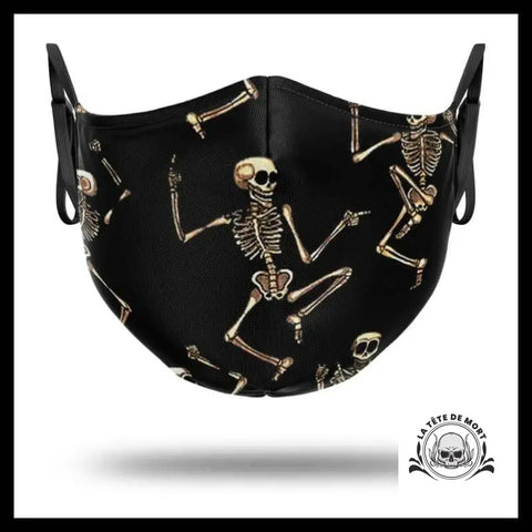Masque Squelette Danse Macabre