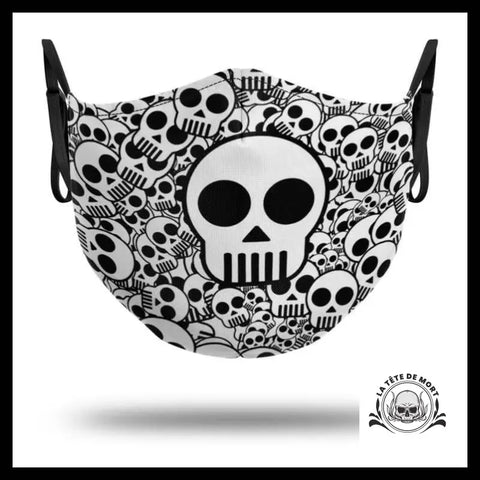 Masque Squelette Kawaii