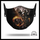 Masque Squelette Motard