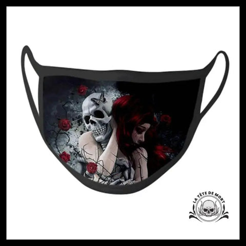 Masque Tete de Mort Amour Mortel