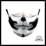 Masque Tête de Mort Bouche Decousue