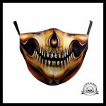 Masque Tête de Mort Bronze