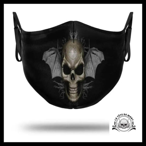 Masque Tête de Mort Chauve Souris