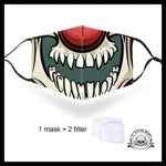 Masque Tête de Mort Clown