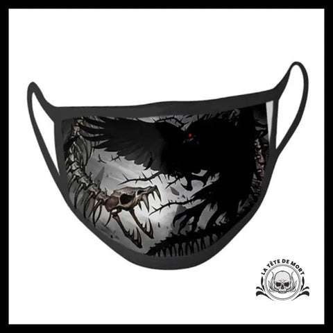 Masque Tete de Mort Corbeau