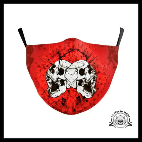 Masque Tête de Mort Couronne D’epines