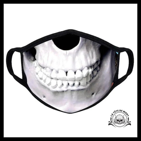 Masque Tête de Mort Crâne Plâtre