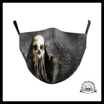 Masque Tête de Mort Crâne Tentacules