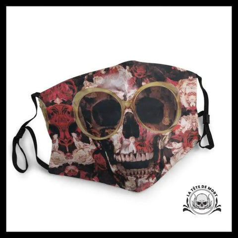 Masque Tête de Mort Crânes Lunette