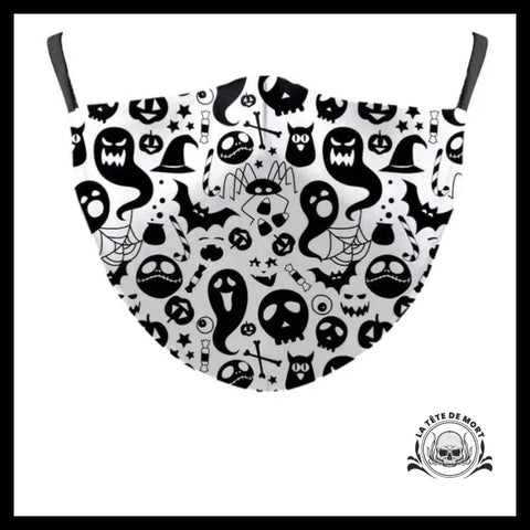 Masque Tête de Mort Fantômes Halloween