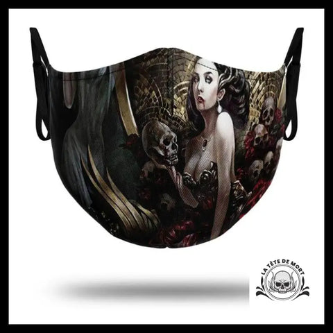 Masque Tête de Mort Femme