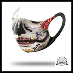Masque Tête de Mort Femme Mexicaine Maquillage