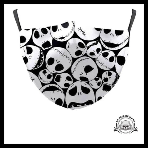 Masque Tête de Mort Grimaces Mr Jack