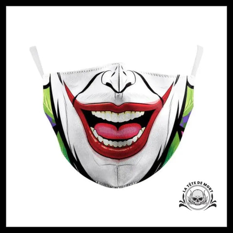 Masque Tête de Mort Joker Joyeux