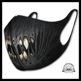 Masque Tête de Mort Mortuaire (lot 3 Masques)
