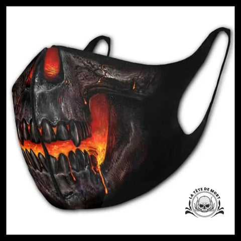 Masque Tête de Mort Mortuaire (lot 3 Masques)