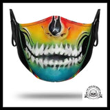 Masque Tête de Mort Multicolore