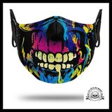 Masque Tête de Mort Peinture