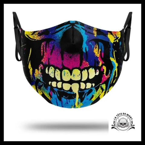 Masque Tête de Mort Peinture