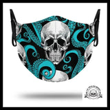 Masque Tête de Mort Pieuvre