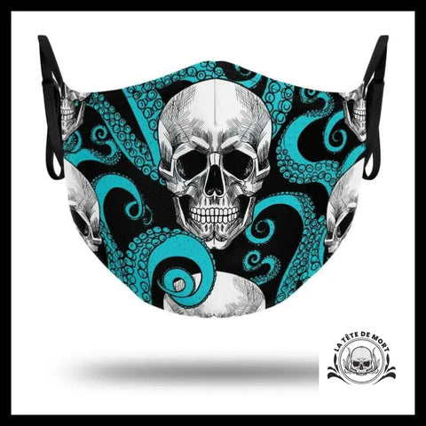 Masque Tête de Mort Pieuvre
