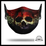 Masque Tête de Mort Sang
