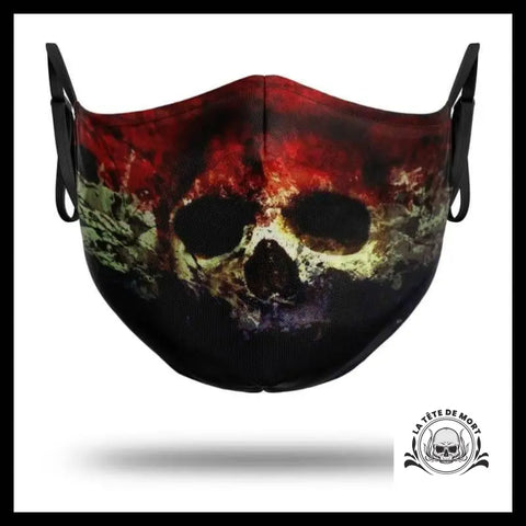 Masque Tête de Mort Sang