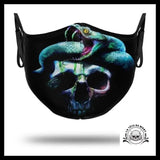 Masque Tête de Mort Serpent
