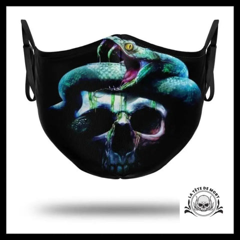 Masque Tête de Mort Serpent