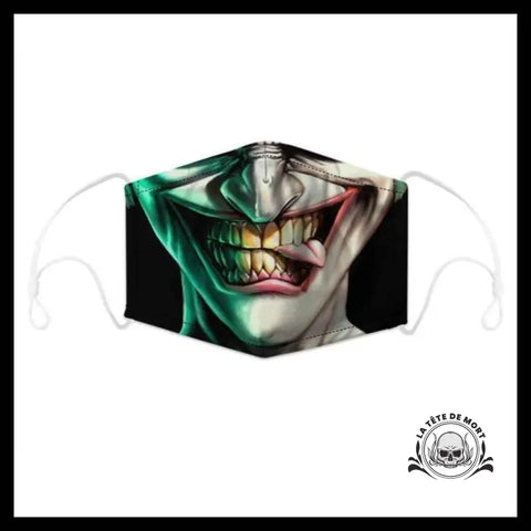 Masque Tête de Mort Sourire Joker