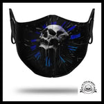 Masque Tête de Mort Strass
