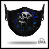Masque Tête de Mort Strass