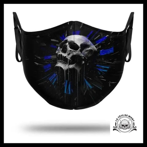 Masque Tête de Mort Strass