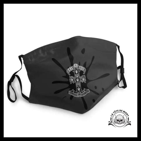 Masque Tête de Mort Tâche D’encre