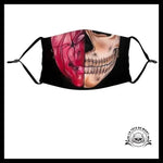 Masque Tête de Mort Zombie