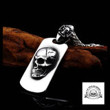 Médaillon Tête de Mort (Acier)