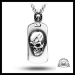 Médaillon Tête de Mort (Acier)
