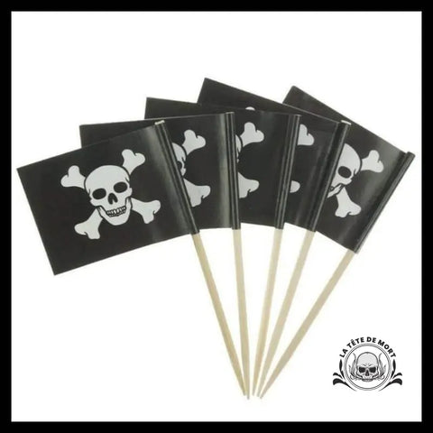 Mini Drapeau Tête de Mort