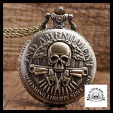 Montre À Gousset Tête de Mort