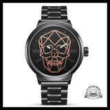 Montre Tête de Mort Femme