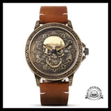 Montre Tête de Mort Homme