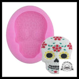 Moule Gâteau Tête de Mort Mexicaine