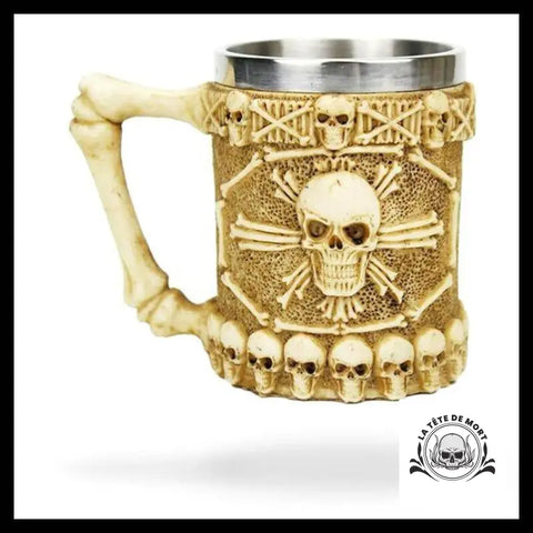 Mug Tête de Mort Guerrier