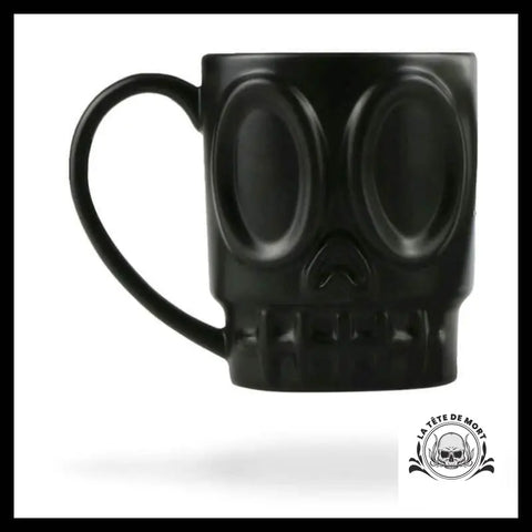 Mug Tête de Mort Noir