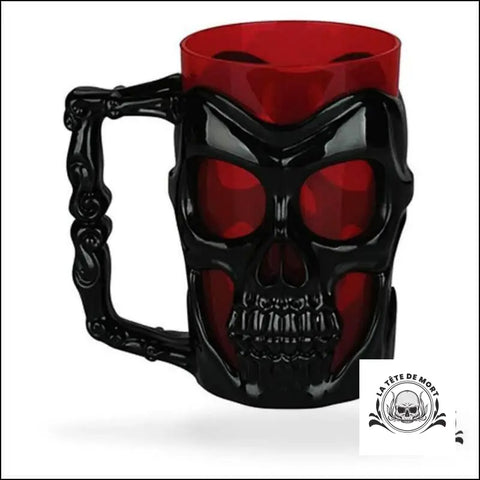 Mug Tête de Mort Noir