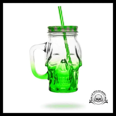 Mug Tête de Mort Verte