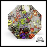 Parapluie Crâne Animé